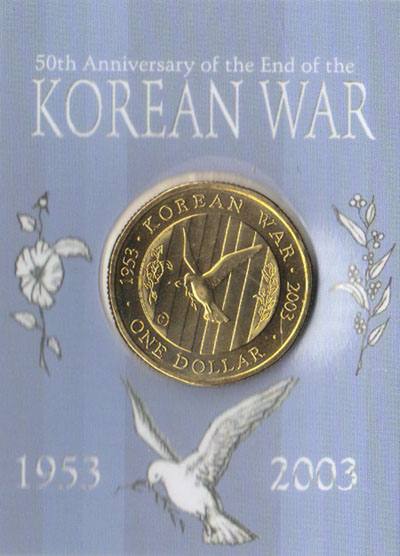 2003 C Australia $1 (Korean War) K000139